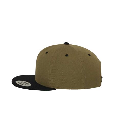 Classic Two Tone Cap Olive Black Flexfit