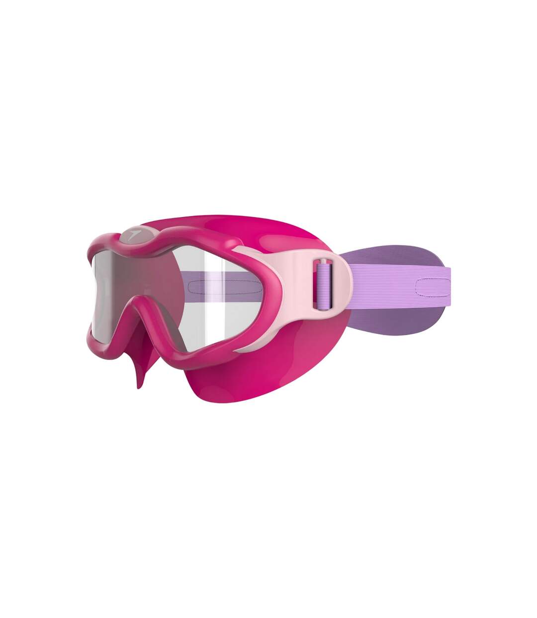 Lunettes De Natation Sea Squad Enfant Rose Électrique Lilas Corail Clair Transparent Speedo-3