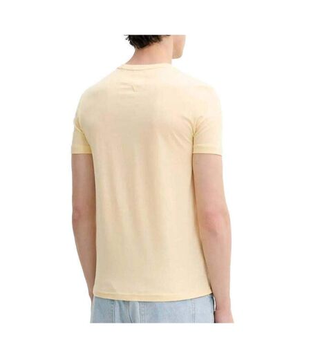 T-shirt jaune homme tommy hilfiger jaspe dm0dm20363 - l