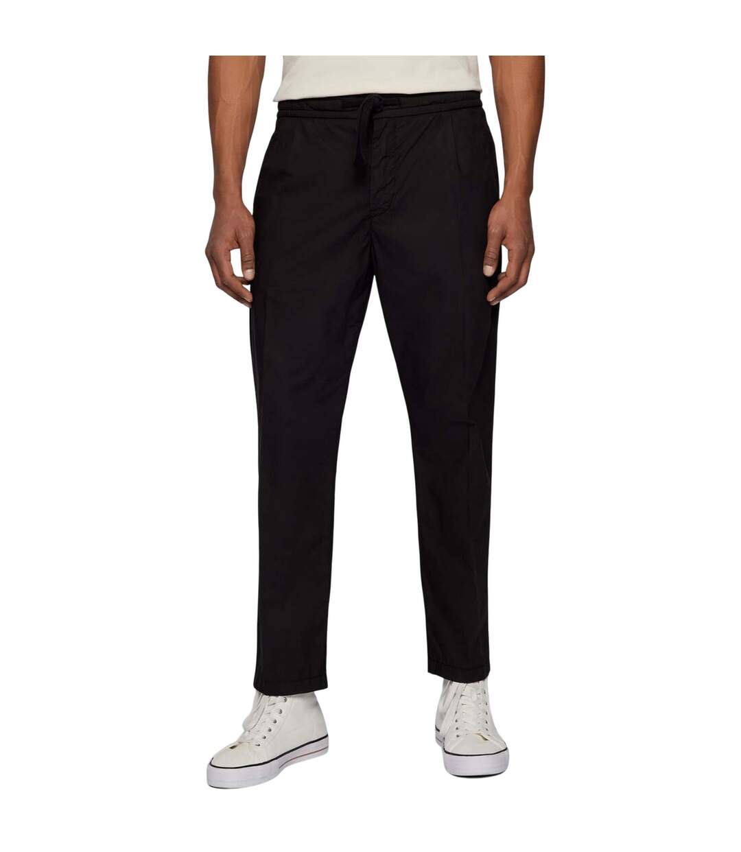 Pantalon Slose Homme Noir Boss-1