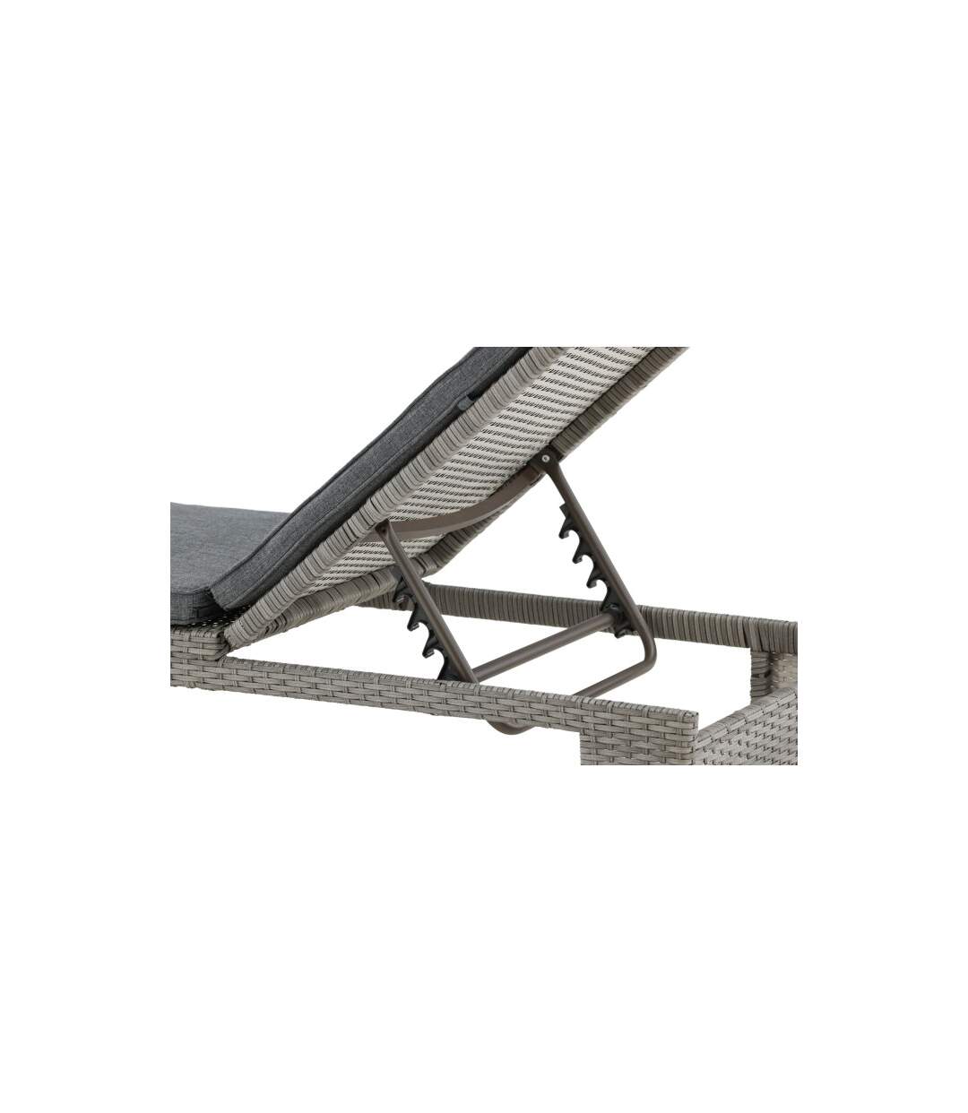 Transat à Roulettes London 196cm Gris-5
