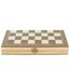 Jeu de Société en Bois 3 en 1 29cm Naturel-2