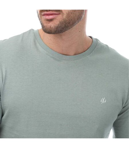 T-shirts homme bleu / gris / saumon Jack And Jones