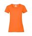 T-shirt valueweight femme orange Fruit of the Loom