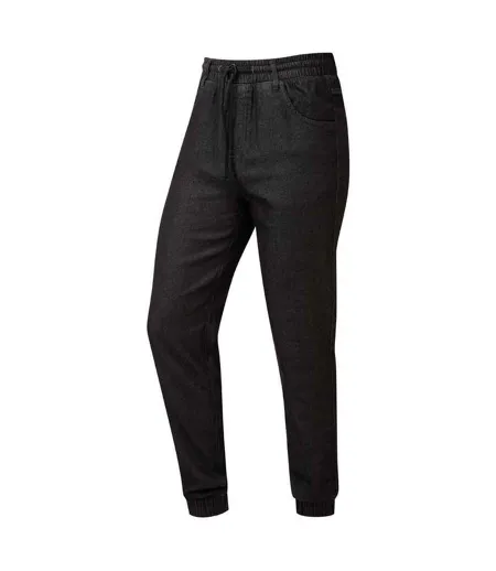Unisex Adult Artisan Chef Jogging Bottoms Black Denim Premier