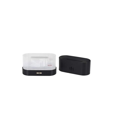 Diffuseur Huile Essentielle Flamme 17cm Noir