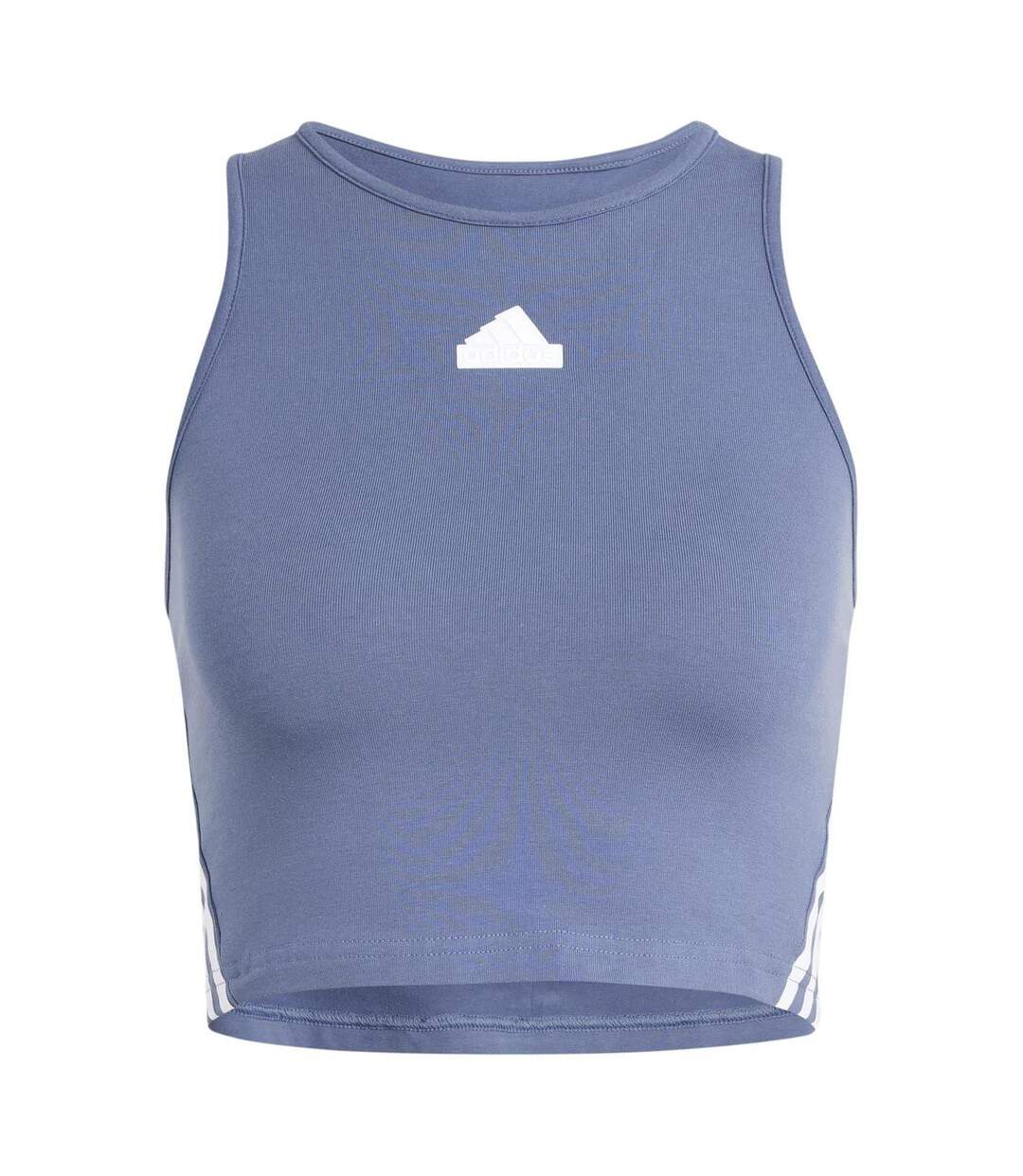 Womens/ladies Future Icons 3 Stripes Slim Tank Top Preloved Ink Adidas-2