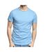 T-shirt Bleu Homme Tommy Jeans Slim Jaspe - XS