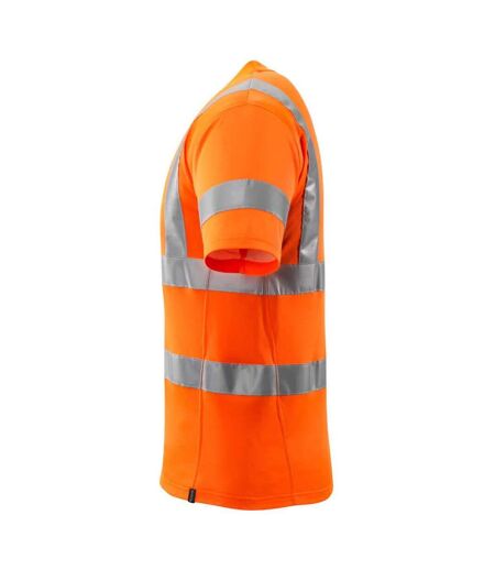 T-shirt Safe Classic Homme Orange Fluo Mascot