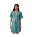 Mini robe femme vert Dorothy Perkins-1