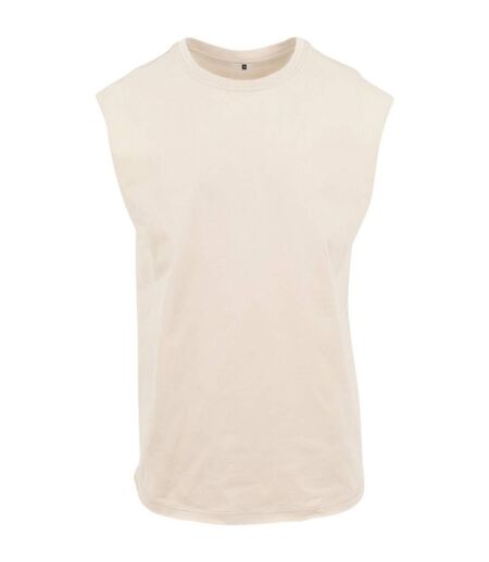 T-shirt Sans Manches Style Uni Homme Sable New Morning Studios