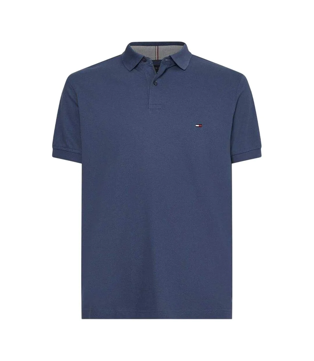 Polo Motif/style Logo Brodé Homme Bleu Marine Tommy Hilfiger-3