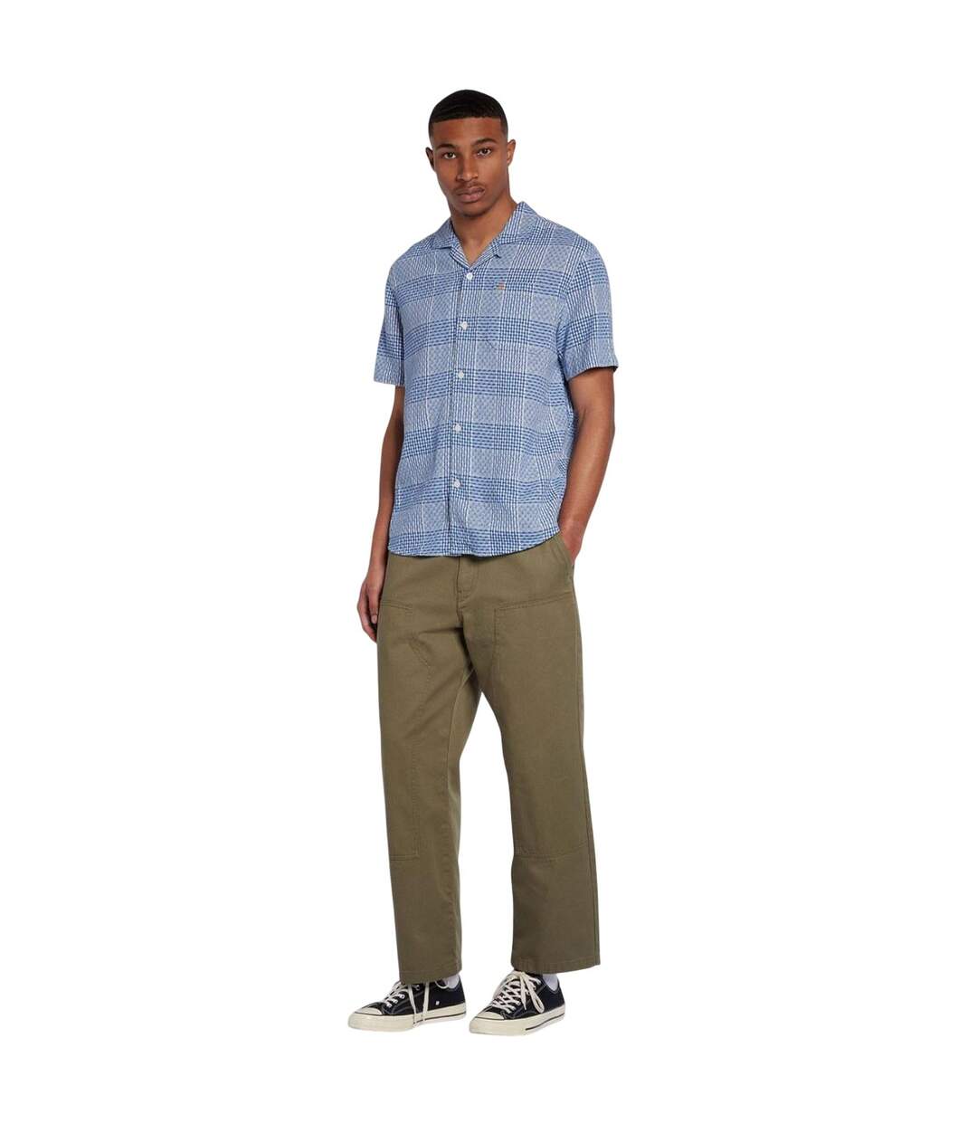Chemise Exodus Homme Bleu Farah-1