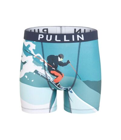 PULL IN Boxer Long Homme Microfibre JEROME Bleu