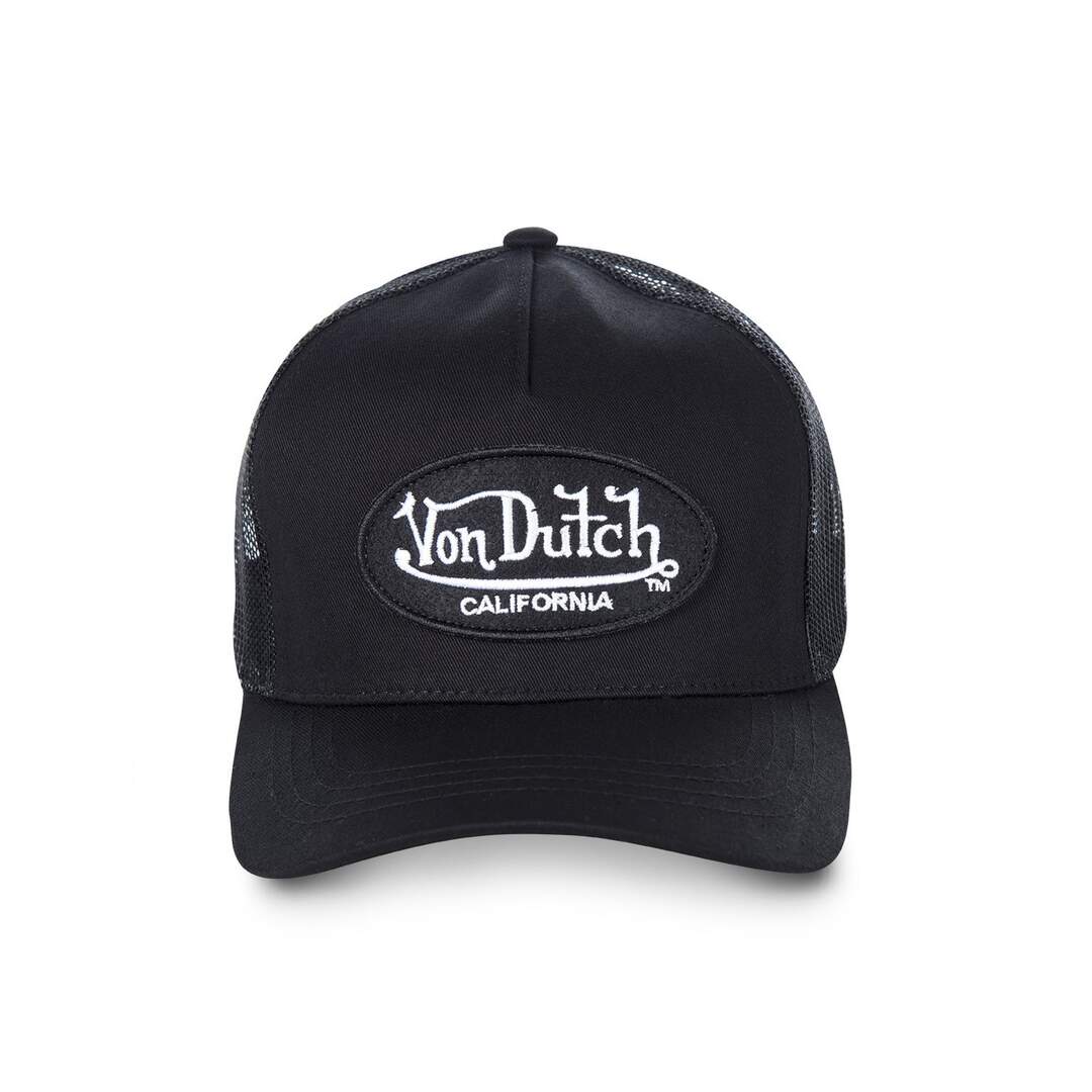 Casquette Trucker homme Lofb California filet Noir Vondutch-2