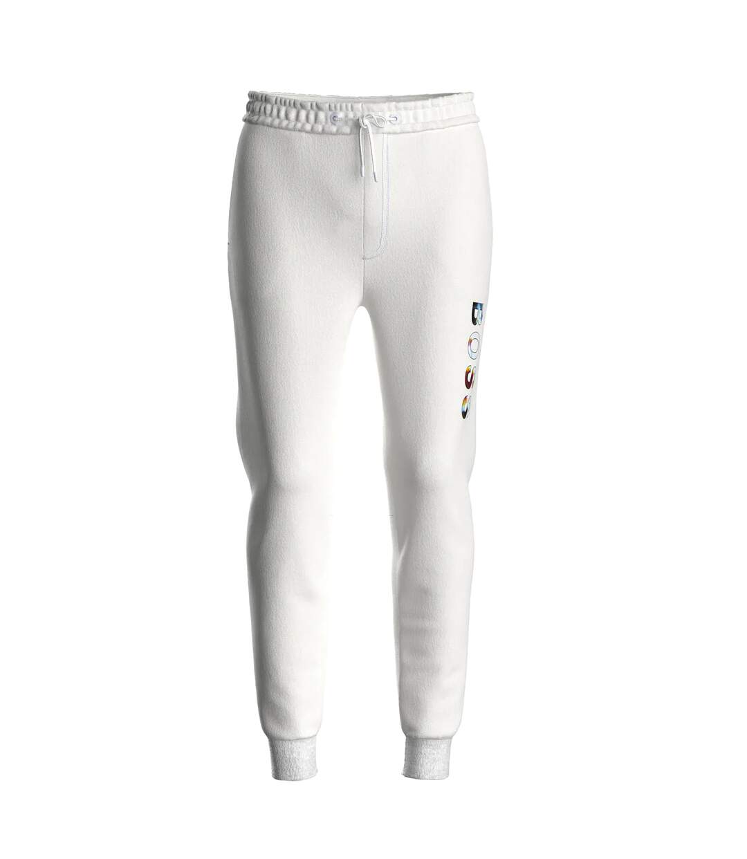 Mens Skedigital Jogging Bottoms White Boss-2