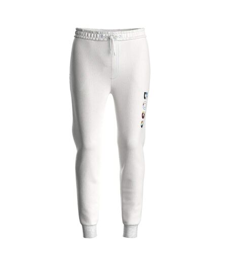 Mens Skedigital Jogging Bottoms White Boss