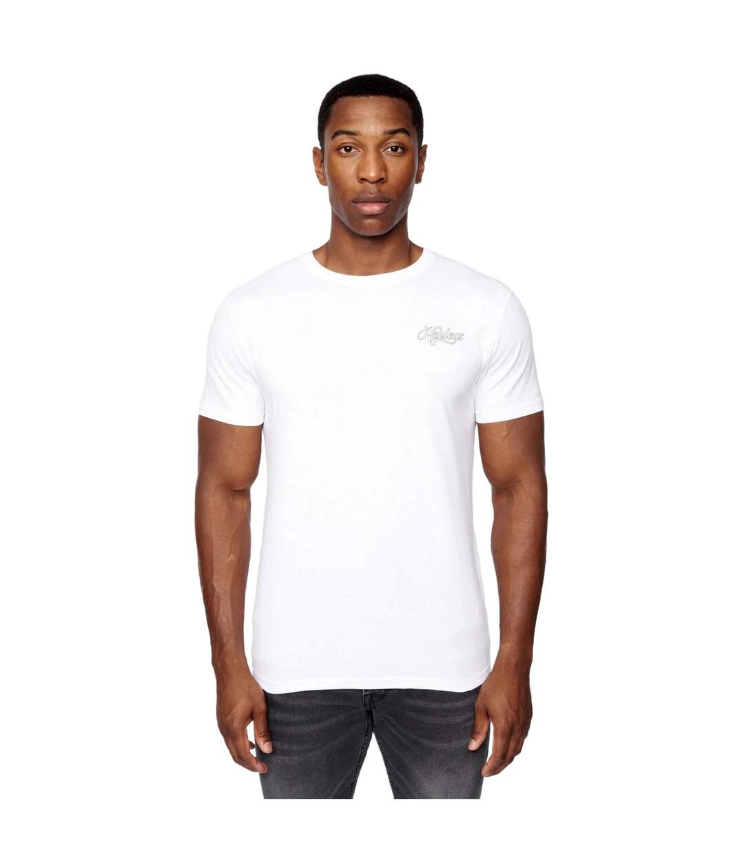 T-shirts homme blanc / gris / noir Henleys