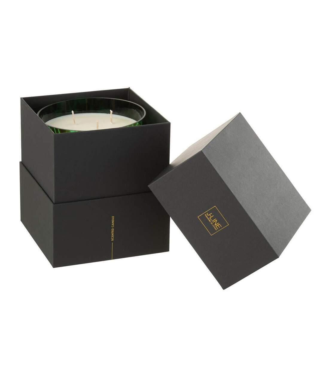 Bougie Parfumée Noa 20cm Bois de Santal Vert-4