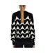Pull noir/beige femme jdy tina-2