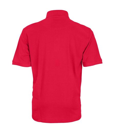 WORK-GUARD by Result Mens Apex Pique Polo Shirt (Red) - UTPC6866