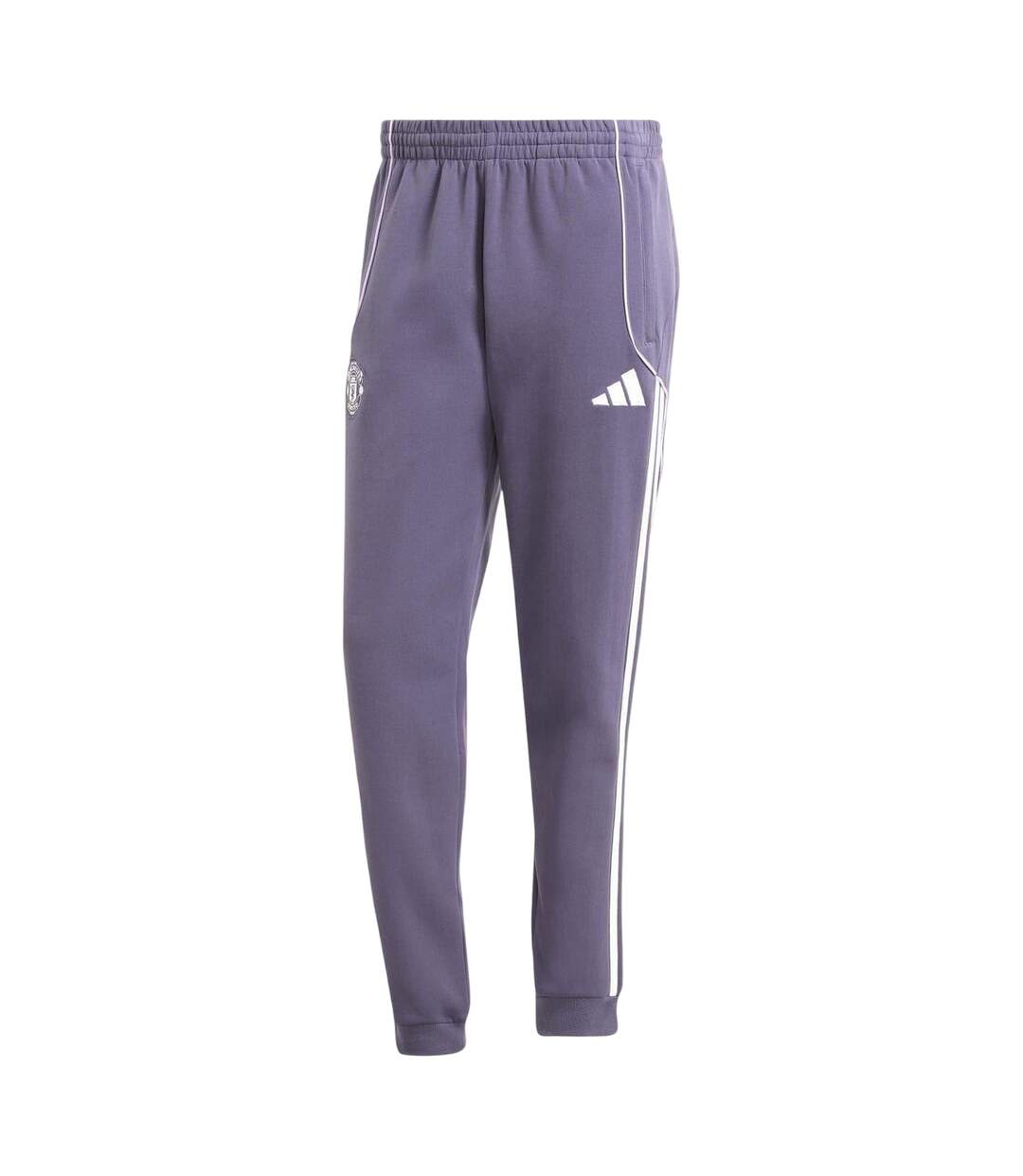 Pantalon De Survêtement Motif/style Manchester United Fc Homme Violet Adidas-2