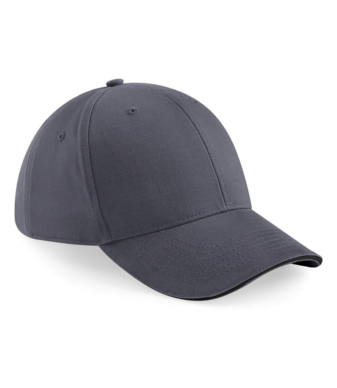 Casquette adulte unisexe graphite/noir Beechfield-1