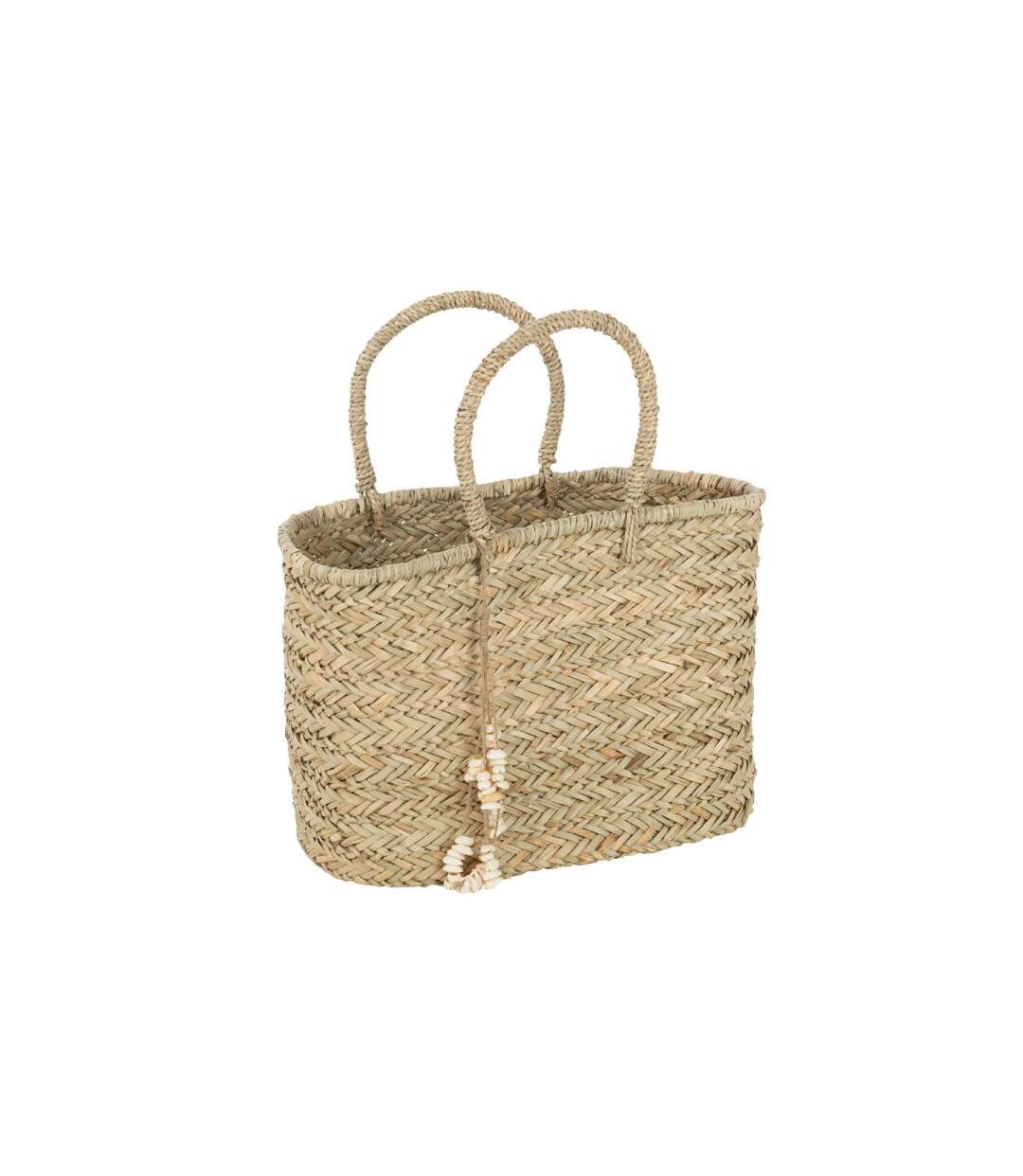 Sac de Plage Coquillages 51cm Naturel-1