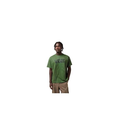 Mens Classic Logo Relaxed Fit T-shirt Pine Forest Vans