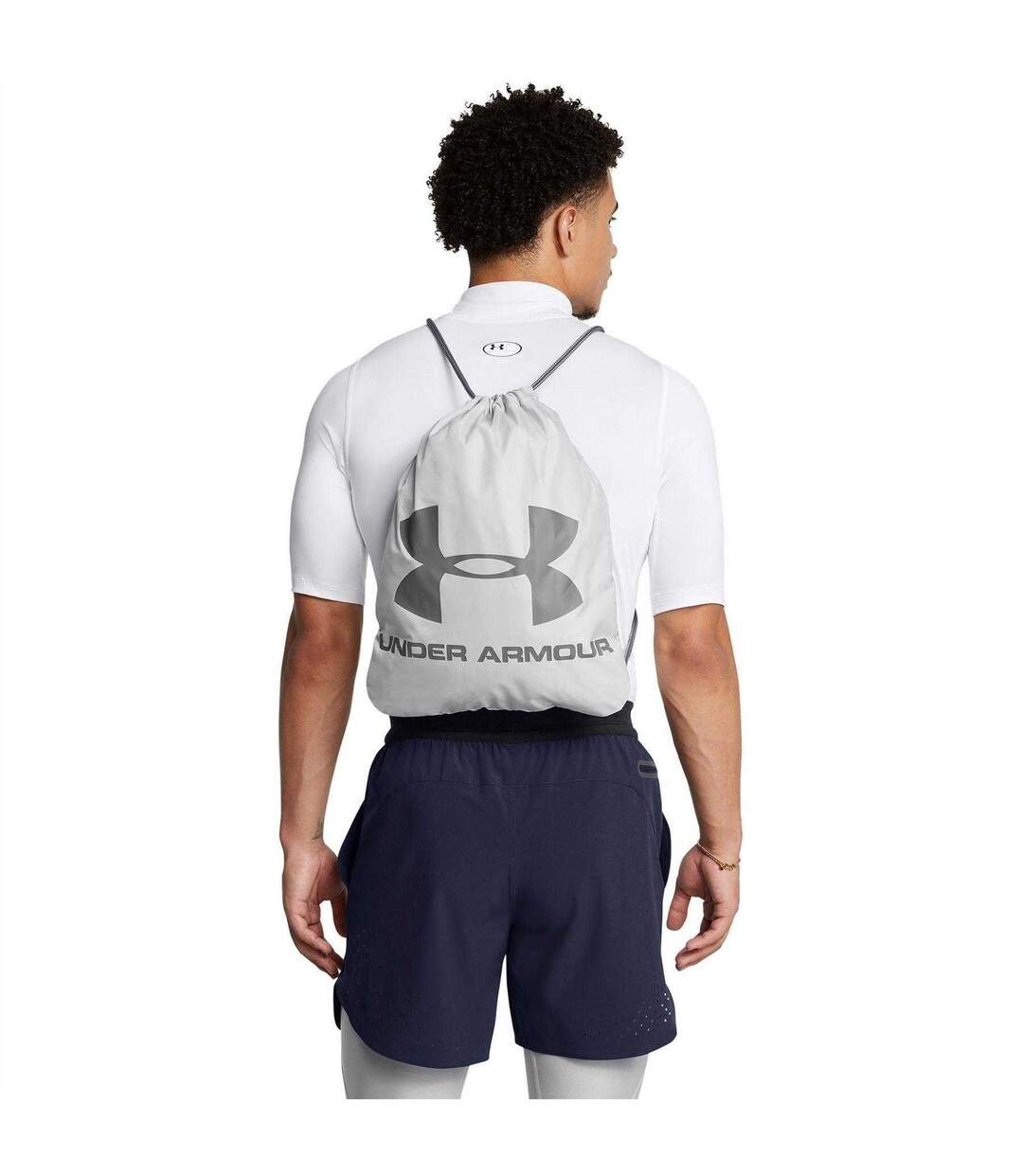 Ozsee Drawstring Bag One Size Grey Under Armour-4