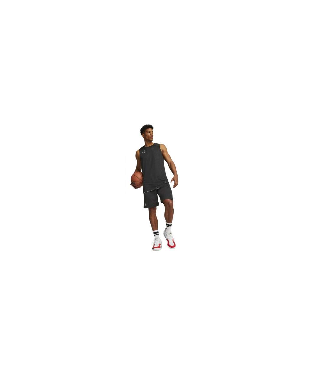 Short De Basket Team Homme Noir Puma-1