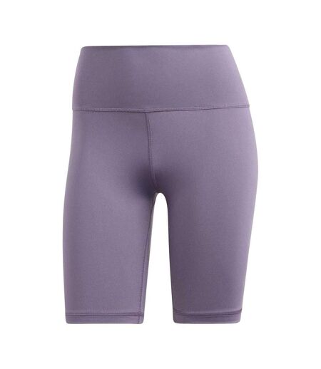 Womens/ladies Optime Cycling Shorts Shadow Violet Adidas
