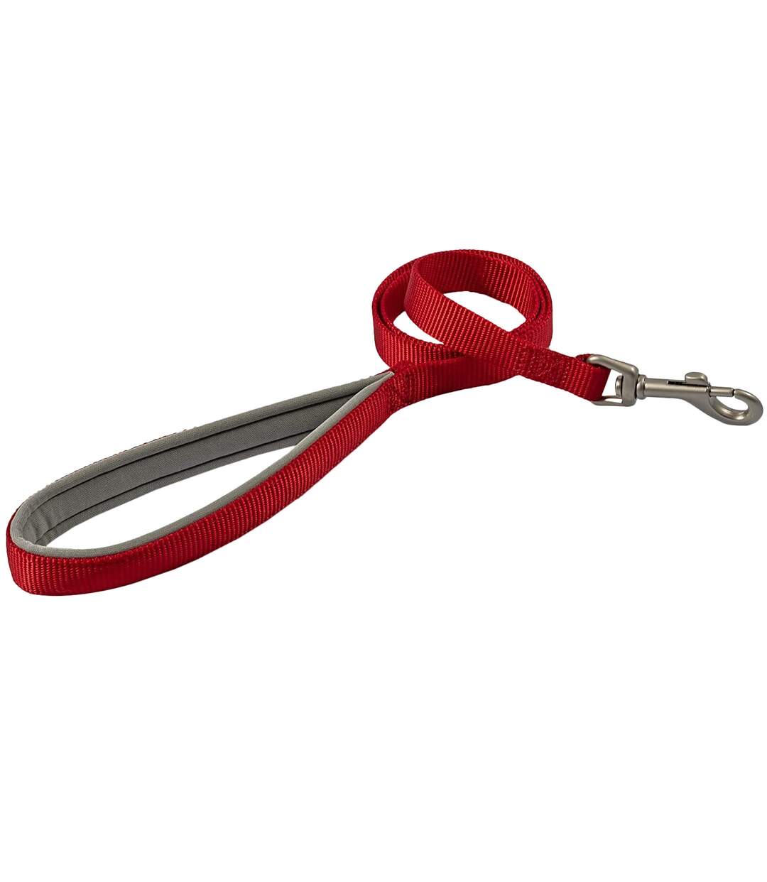 Viva padded dog lead 1m x 12mm red Ancol-1
