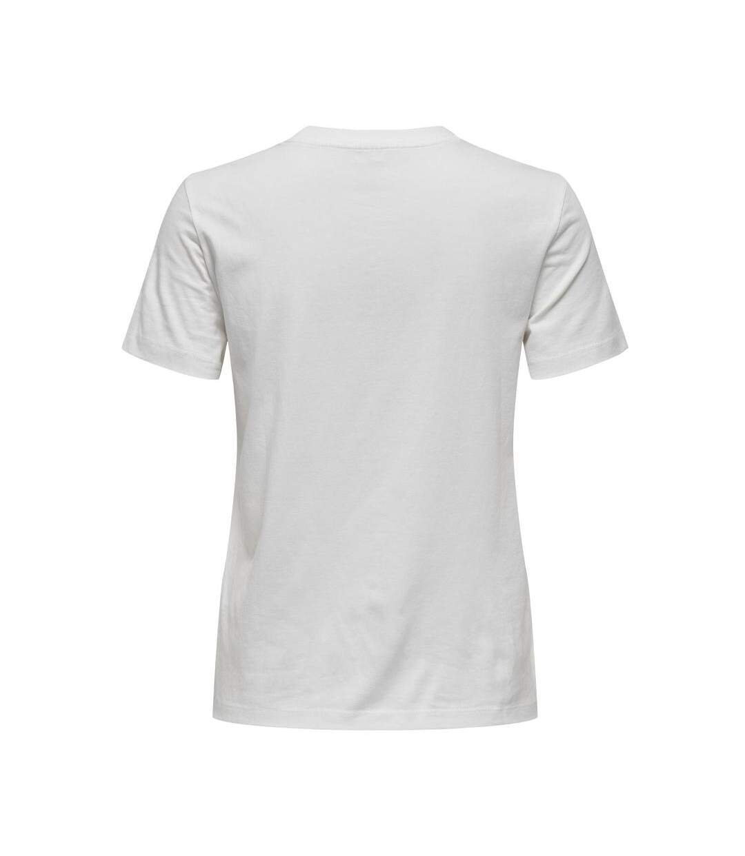 T-shirt Blanc Femme Only Lima - L-2