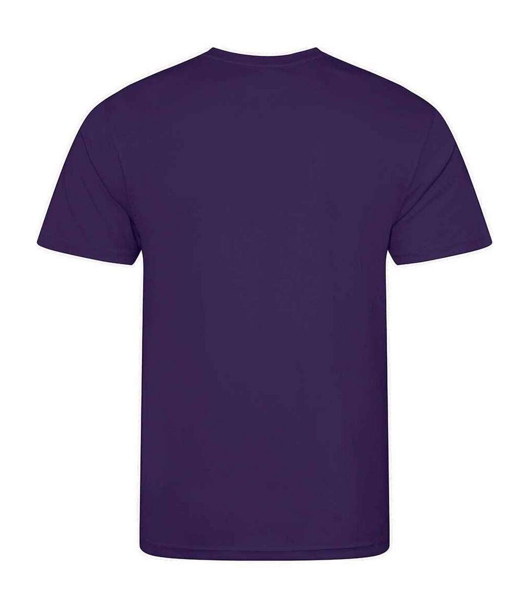 T-shirt Homme Violet AWDis Cool-2