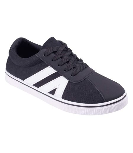 Baskets Loster Teen Enfant Noir Blanc Martes