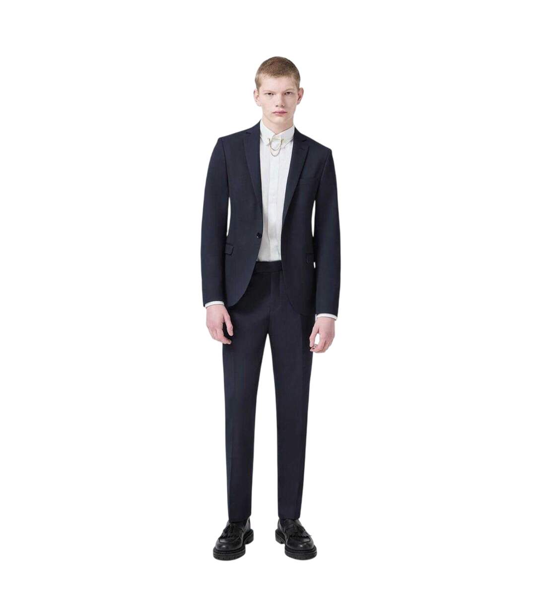 Veste De Costume Homme Bleu Marine Twisted Tailor-1
