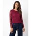 T-shirt dentelle manches longues-1