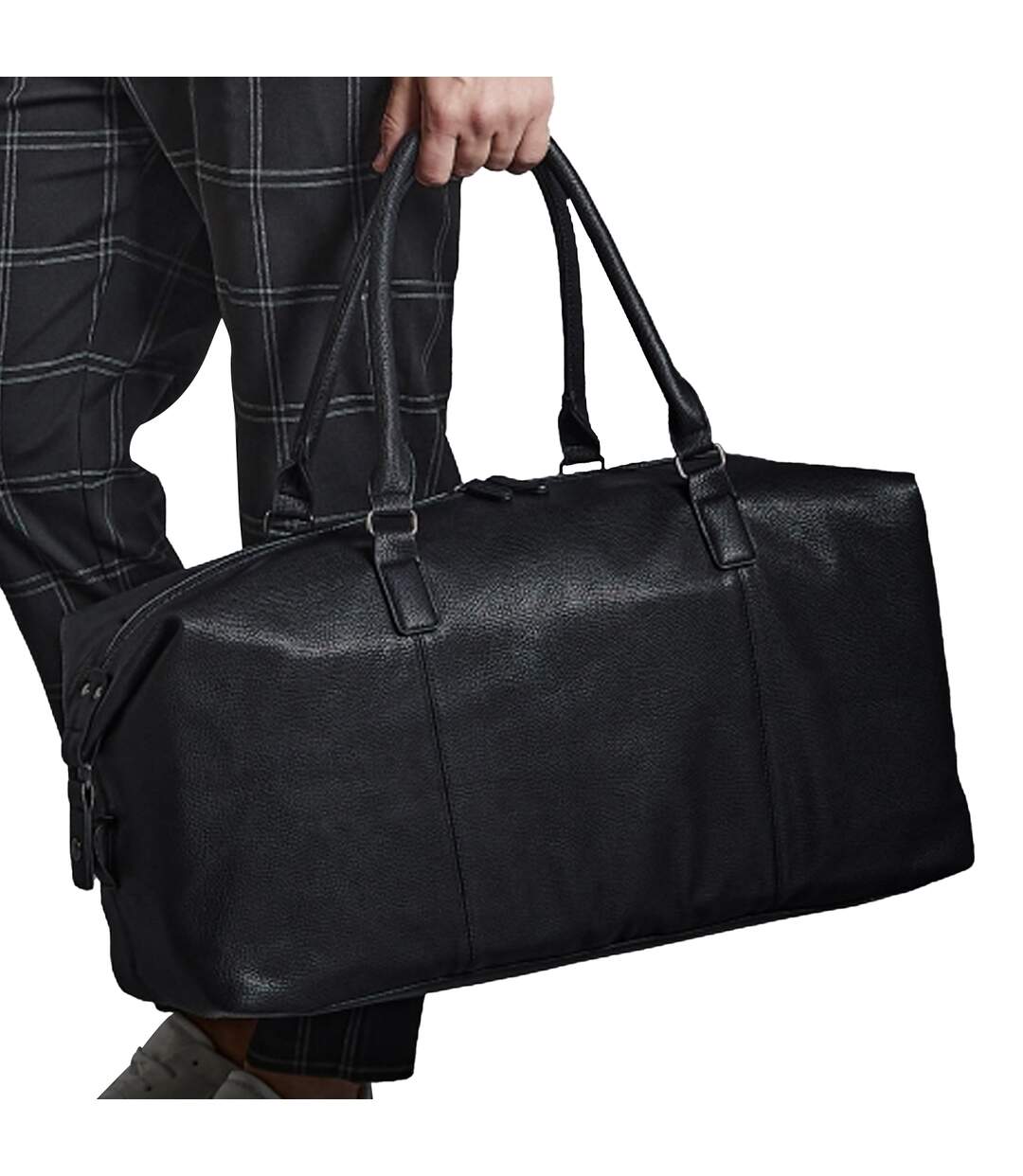 Lot De 2  Sac De Voyage En Faux Cuir Taille Unique Noir Quadra-1