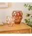 Vase en Verre Soufflé Edia 18cm Rose Clair-3