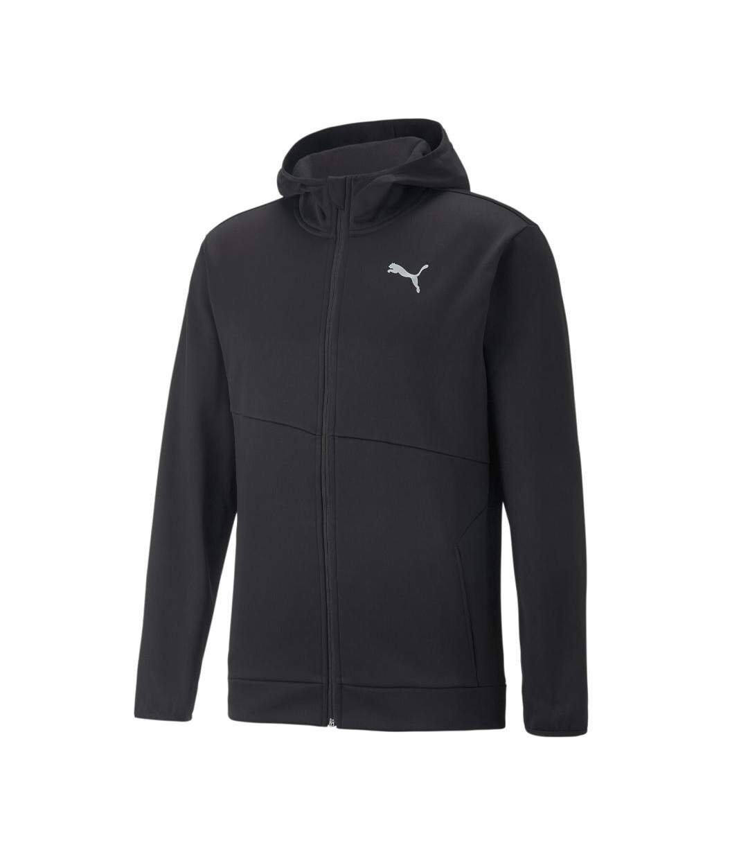 Veste noir homme puma train excite-1