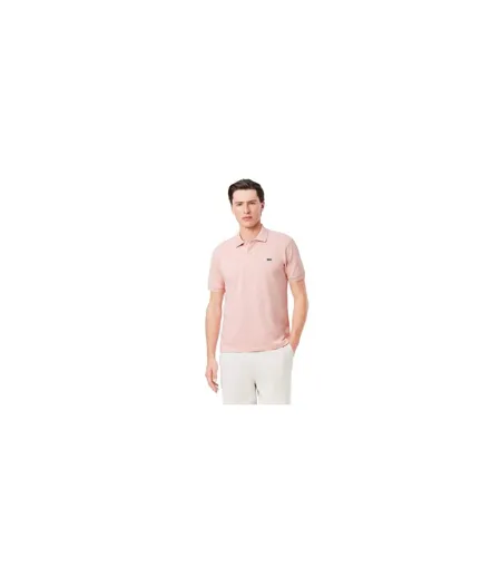 Mens L.12.12 Marl Classic Polo Shirt Pink Lacoste