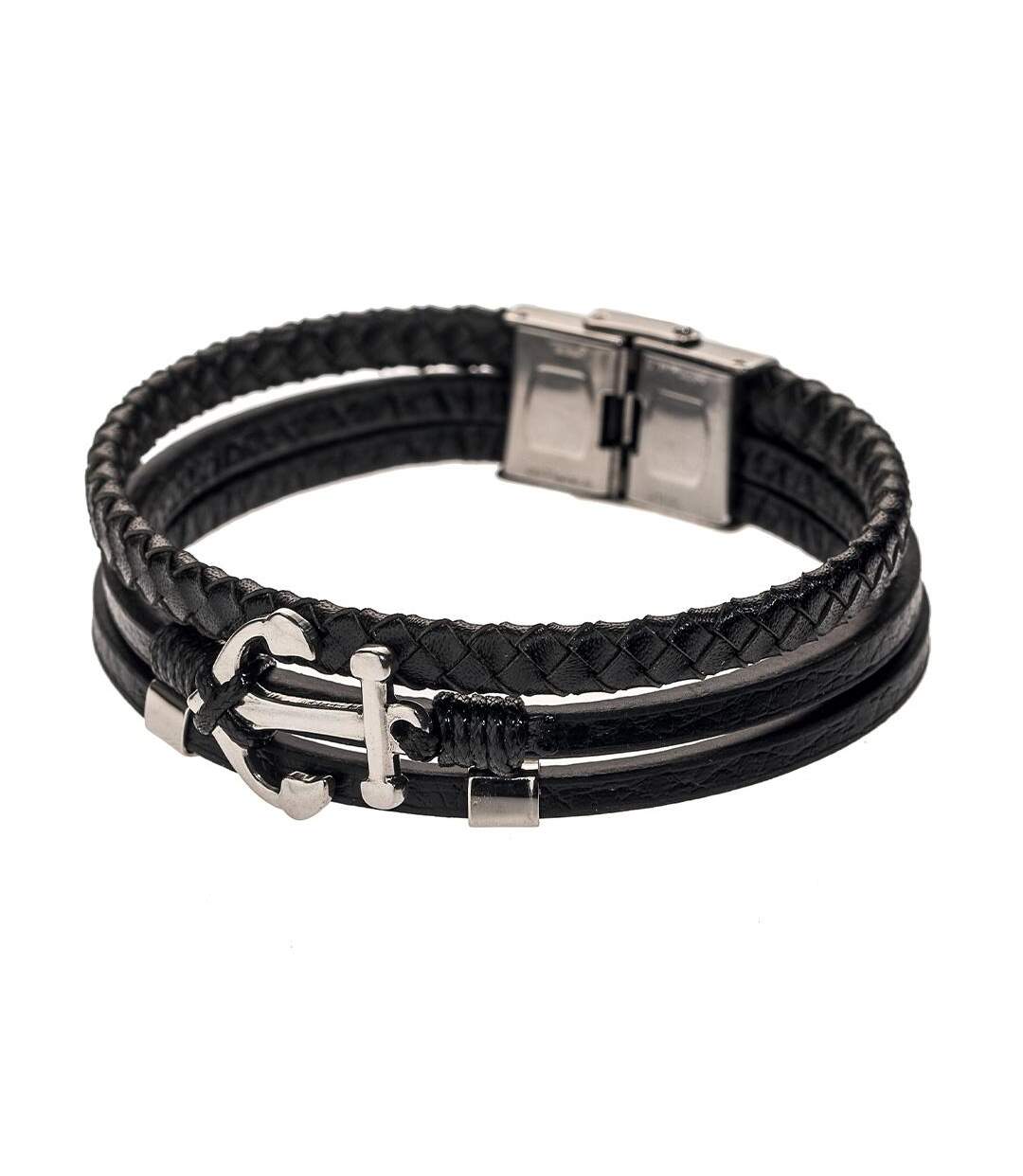 Bracelet noir geographical norway 315130 - taille unique-1