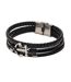 Bracelet noir geographical norway 315130 - taille unique-1