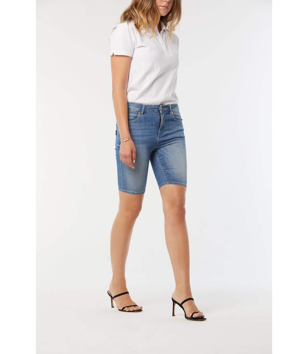 Shorts NUCIE Eco light blue-4