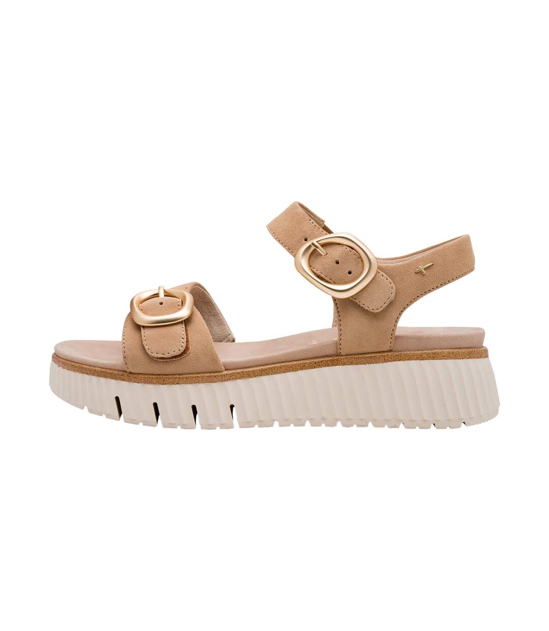 Sandales Compensé Cuir Tamaris Comfort-1