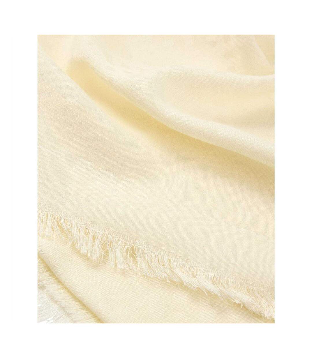 Womens/ladies Ledonia Monogram Jacquard Scarf One Size White Boss-4