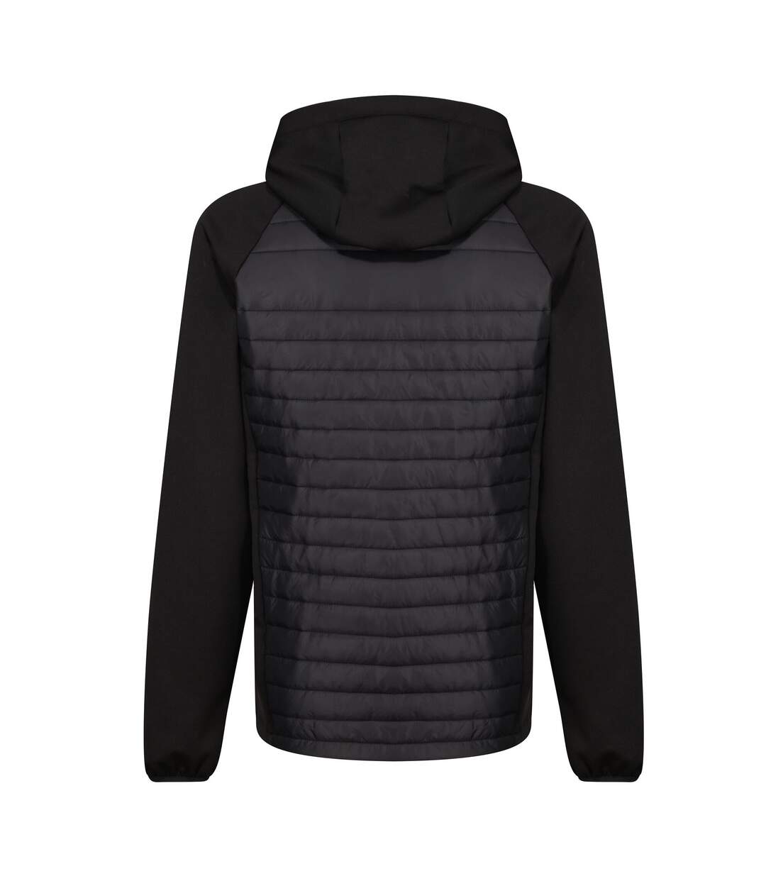 Mens navigate quilted hybrid jacket black/seal grey Regatta-2