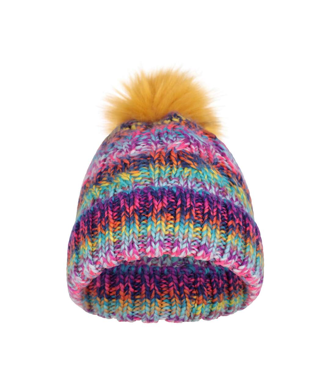 Womens/ladies Geneva Rainbow Borg Lined Beanie Mixed Mountain Warehouse-1