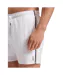 Mens Icon Logo Swim Shorts White Boss-3